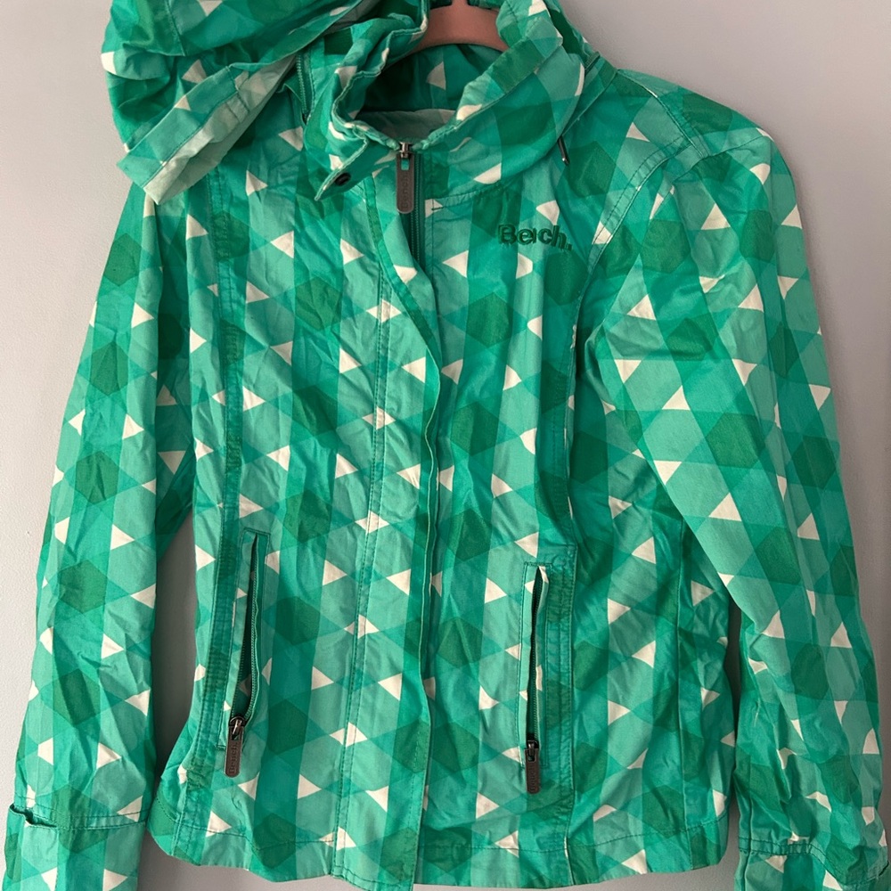 Bench Green and white patterned Jacket